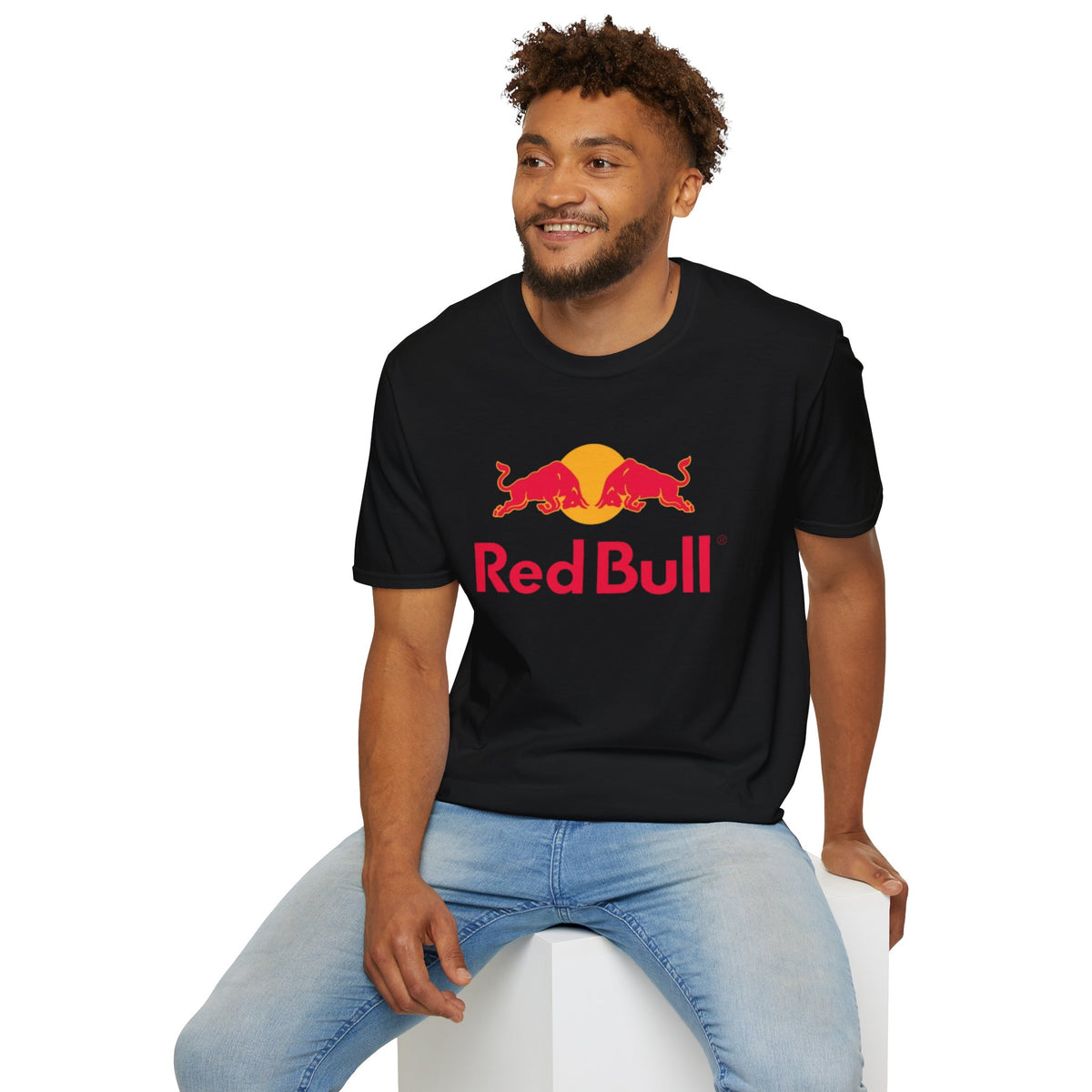 Red Bull Logo T-Shirt — Energy Drink Brand Graphic Tee