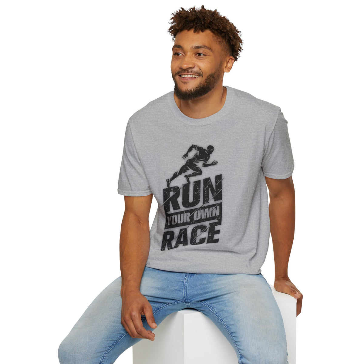 Run Your Own Race T-Shirt — Motivational Running Tee