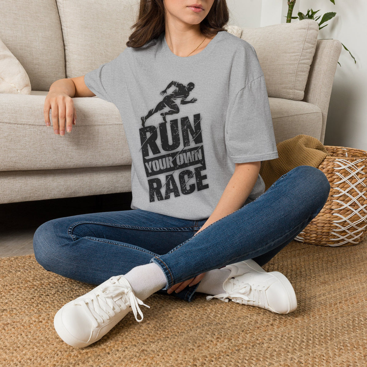 Run Your Own Race T-Shirt — Motivational Running Tee
