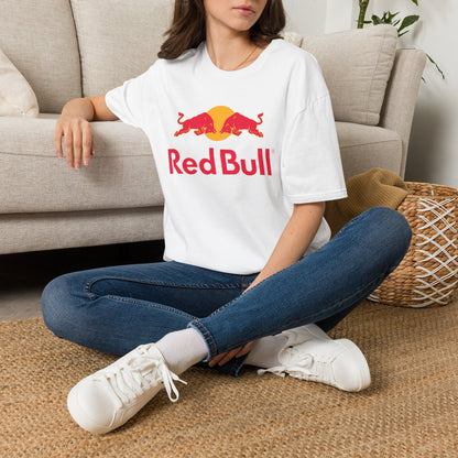 Red Bull Logo T-Shirt — Energy Drink Brand Graphic Tee