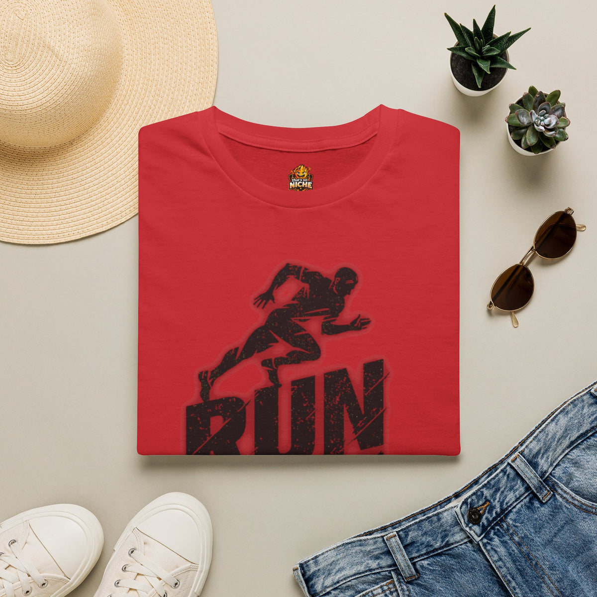 Run Your Own Race T-Shirt — Motivational Running Tee