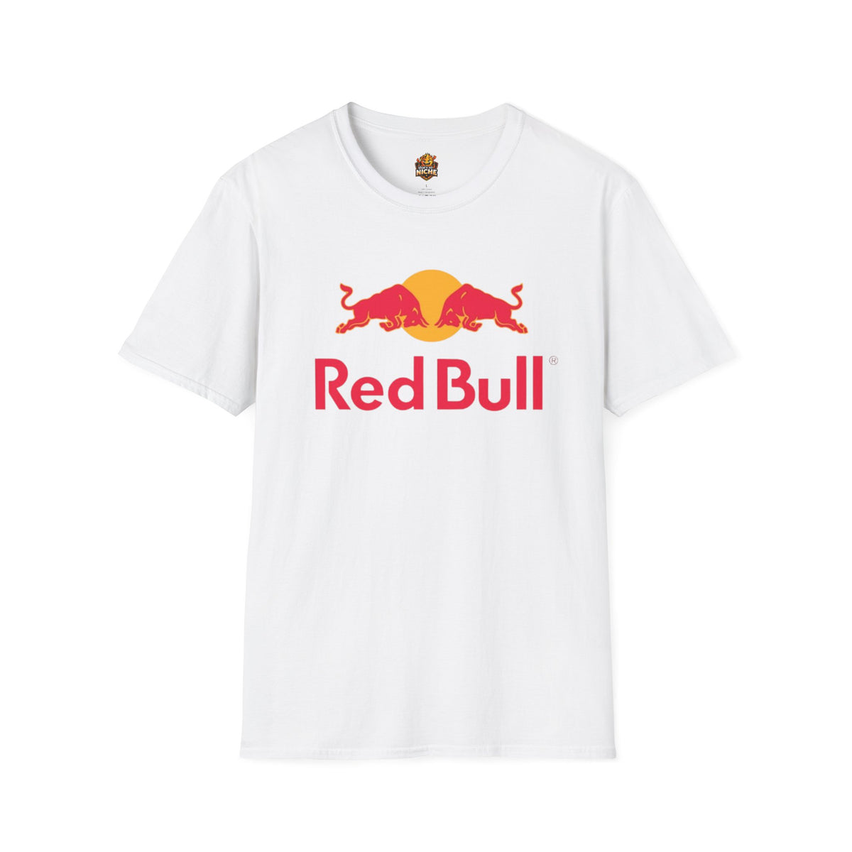 Red Bull Logo T-Shirt — Energy Drink Brand Graphic Tee
