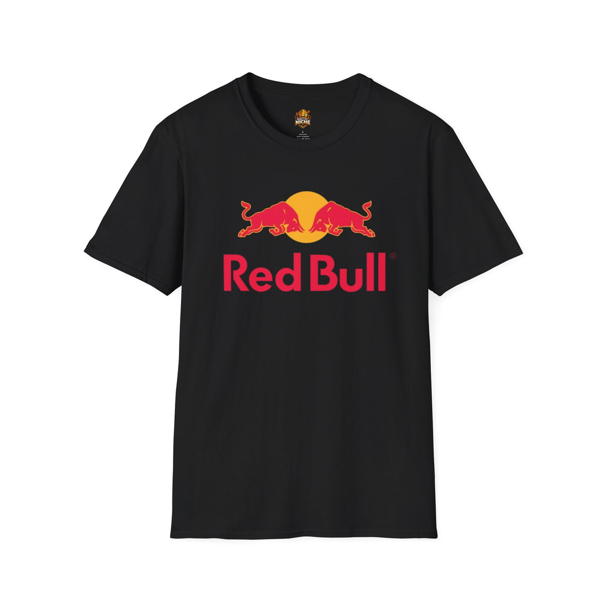 Red Bull Logo T-Shirt — Energy Drink Brand Graphic Tee