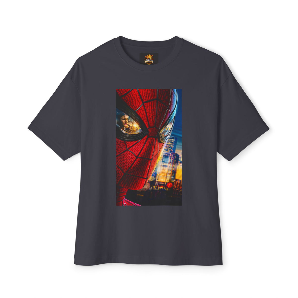 Unisex Oversized Boxy Spider Man Tee
