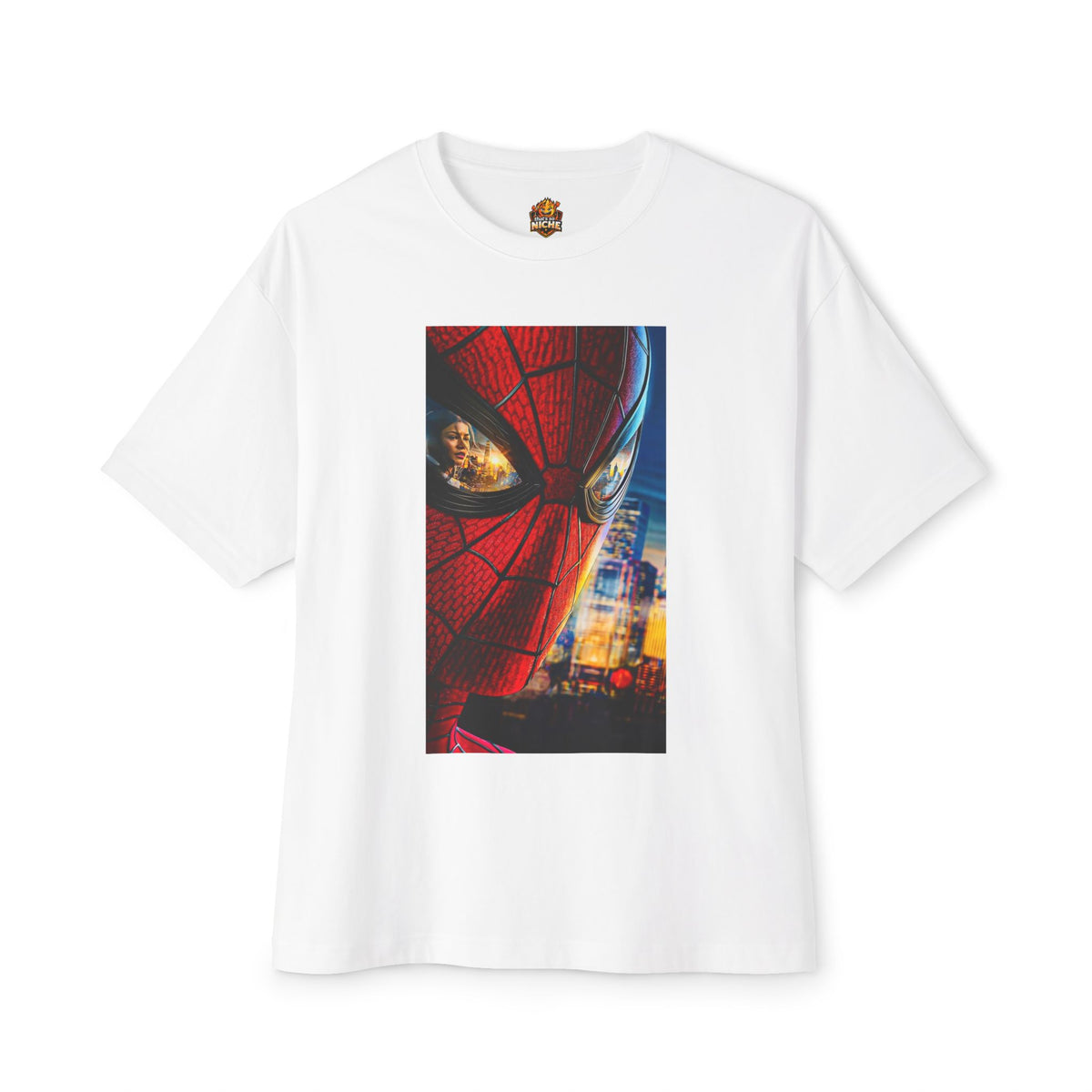 Unisex Oversized Boxy Spider Man Tee