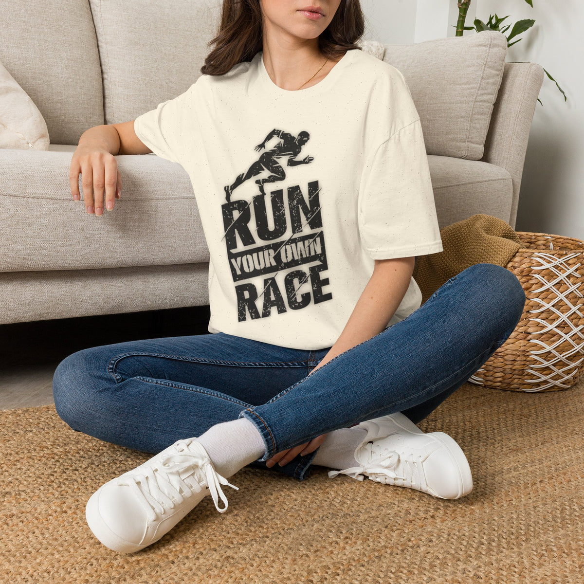 Run Your Own Race T-Shirt — Motivational Running Tee
