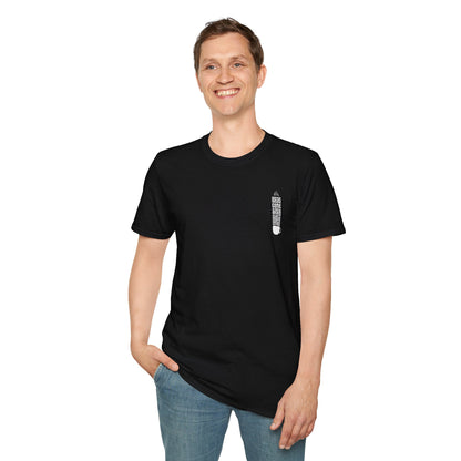 Coffee T-Shirt — "Ideas Come After Coffee" Minimal Pocket Graphic