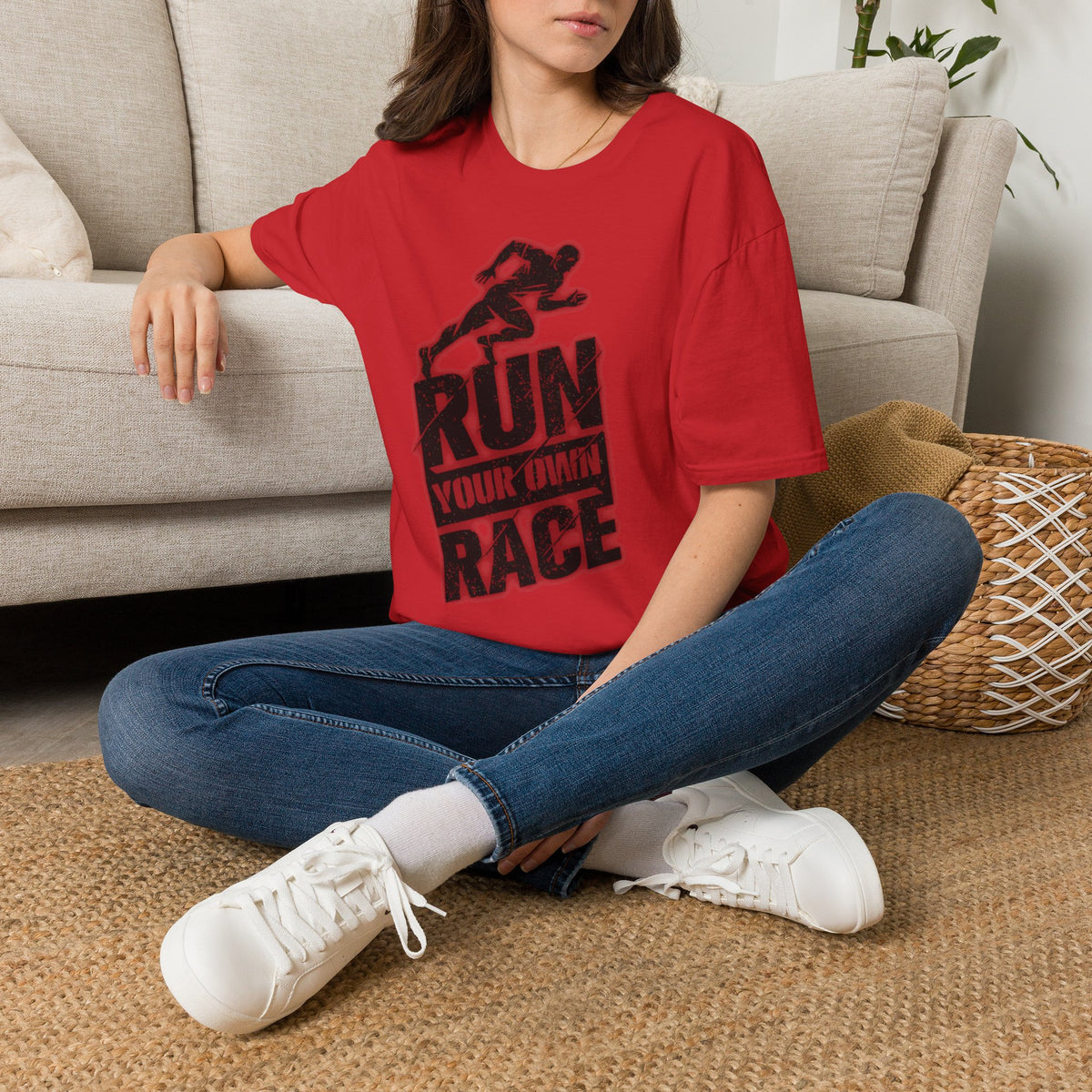 Run Your Own Race T-Shirt — Motivational Running Tee