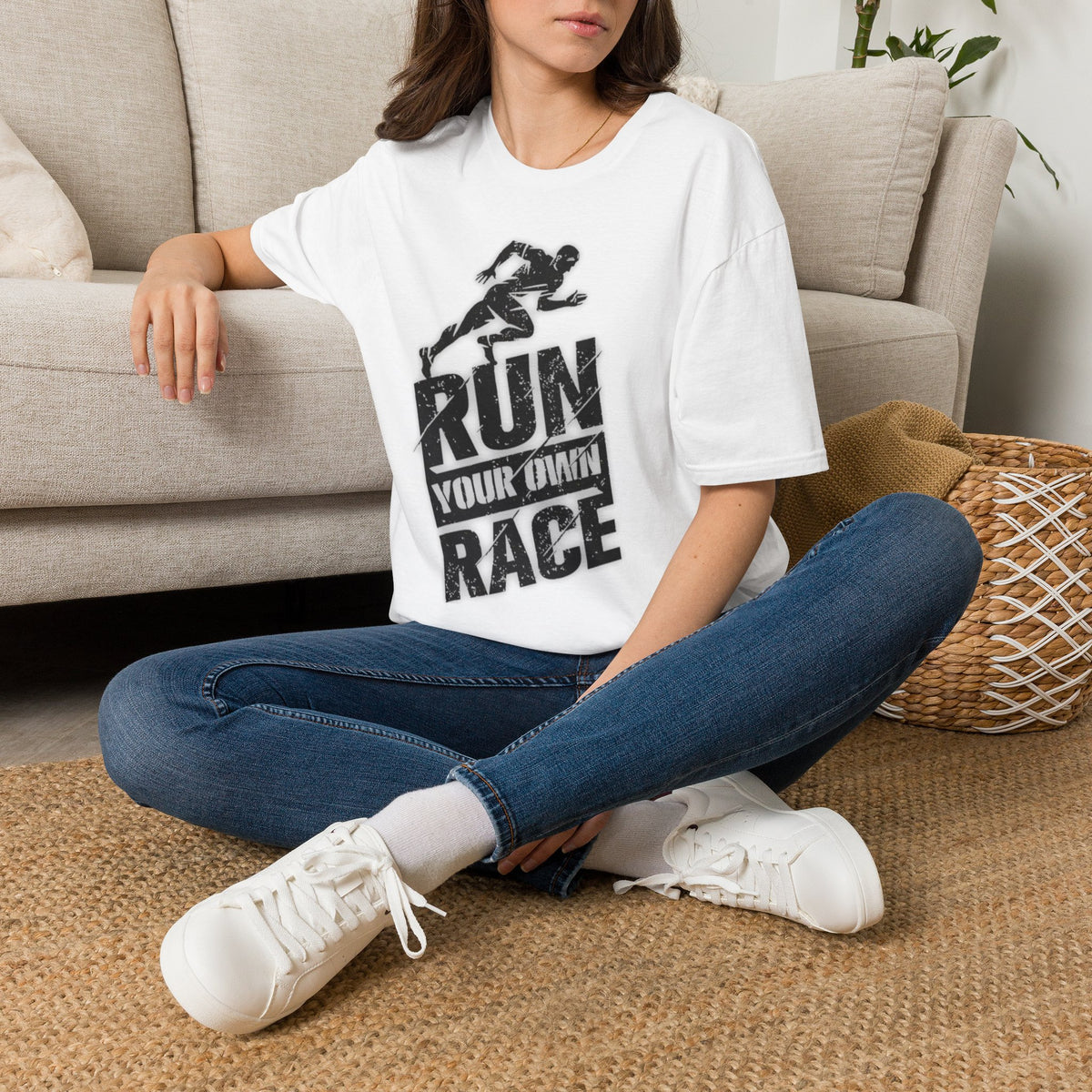 Run Your Own Race T-Shirt — Motivational Running Tee