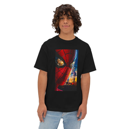 Unisex Oversized Boxy Spider Man Tee