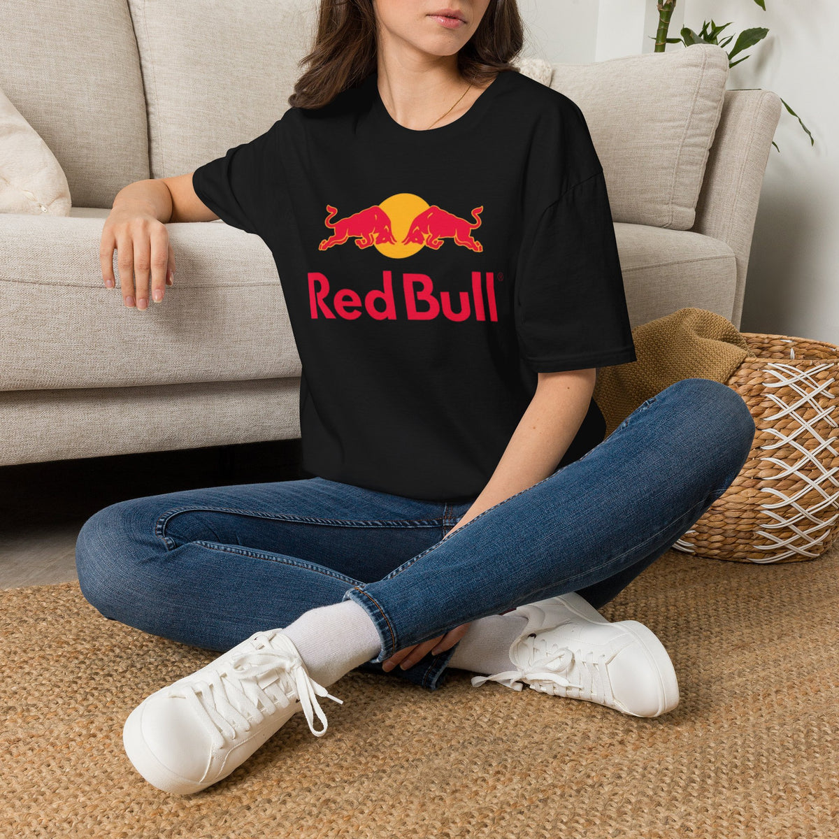 Red Bull Logo T-Shirt — Energy Drink Brand Graphic Tee