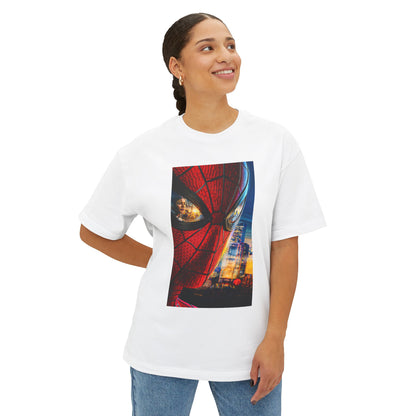 Unisex Oversized Boxy Spider Man Tee
